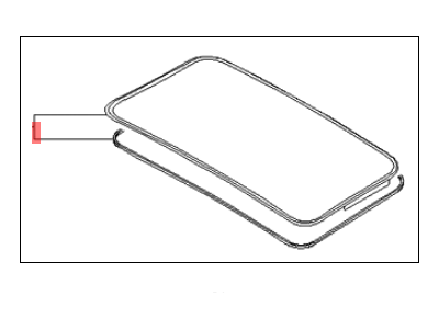 Kia 816101G000 Sunroof Glass Panel Assembly