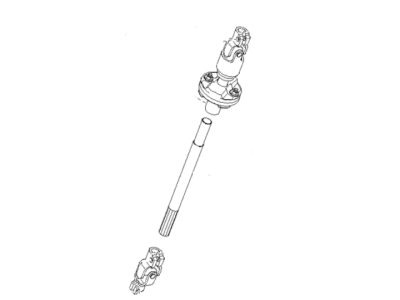 Kia 0K01232090F Shaft-INTERMED