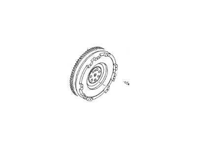 Kia Forte Koup Flywheel - 232002E400