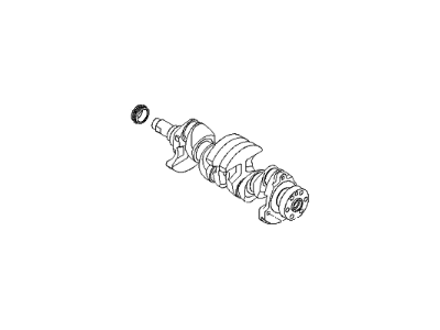 Kia 231102E100 CRANKSHAFT Assembly