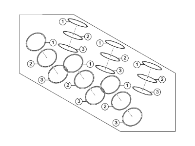 2021 Kia Sedona Piston Ring Set - 230403CGA1