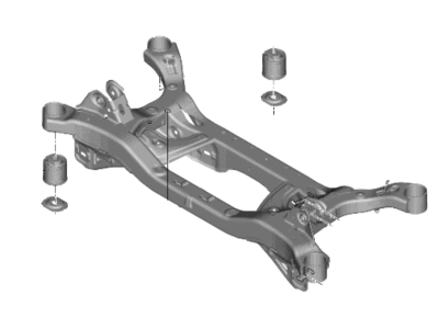 Kia Niro EV Rear Crossmember - 55410AO000