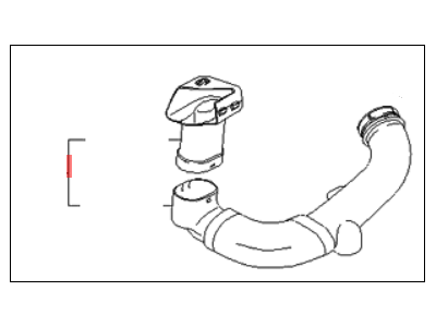 Kia Rio Air Duct - 282101G000