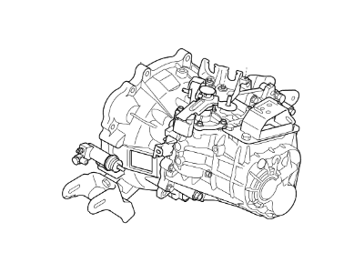 Kia 4300032502 Transmission Assembly-Ma