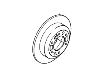 Kia 584114D500 Disc-Rear Brake