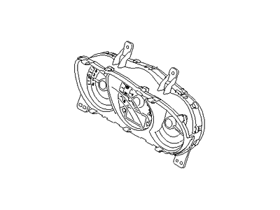 Kia 940011M040 Cluster Assembly-Instrument