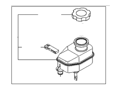 Kia Spectra5 SX Brake Master Cylinder - 585292F100