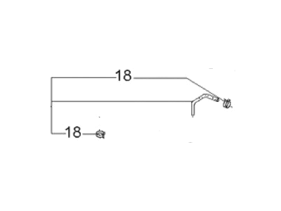 Kia 0K01G20380 Hose-EVAPORATOR