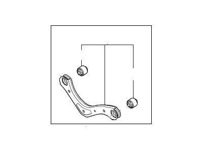 Kia 55100G2100 Arm & Bush Assembly-Suspension