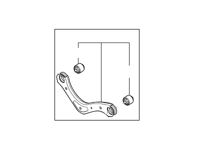 Kia 55101G2100 Arm & Bush Assembly-Suspension