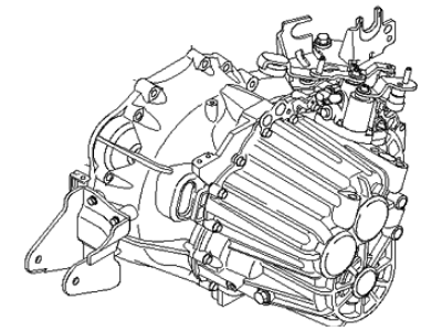 2013 Kia Forte Transmission Assembly - 4300024481