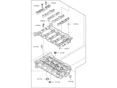 Kia 5D0752EU00 Head Assembly-Cylinder