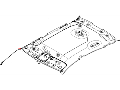 2019 Kia Cadenza Antenna Cable - 96231F6350