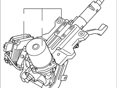 Kia Steering Column - 563102T301