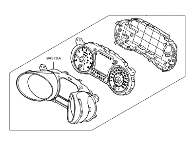 Kia 94003A9020 Cluster Assembly-Instrument