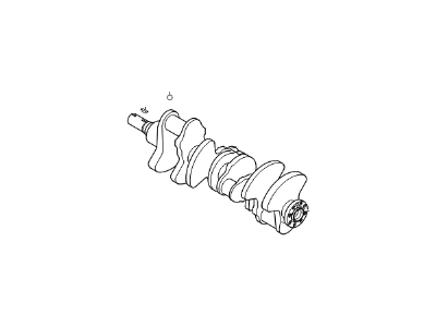 2006 Kia Sorento Crankshaft - 621R63CA00