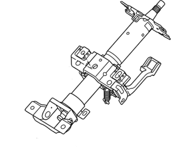 2007 Kia Rondo Steering Column - 563101D200