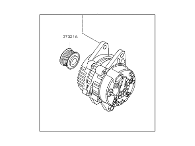 Kia Sorento Alternator - 373002G850