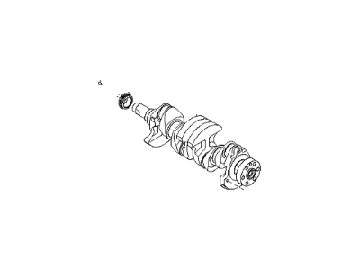 Kia 231102B700 CRANKSHAFT Assembly