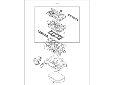 Kia Optima Cylinder Head Gasket - 209102GK05