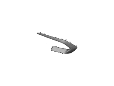 Kia 86698P1100 PIECE-RR BUMPER SIDE