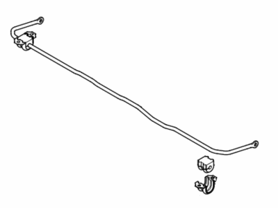Kia 555101F000 Bar Assembly-Rear Stabilizer