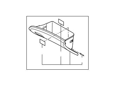 Kia 845101M3008O Housing Assembly-Glove Box