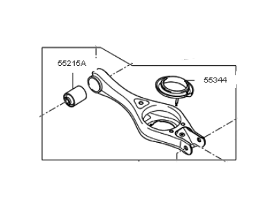 2008 Kia Optima Control Arm - 552102G100