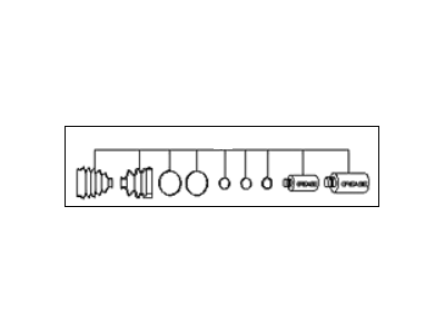 Kia 495932J001 Boot Set