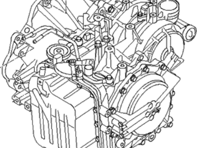 Kia 450003A501 Auto TRANSAXLE & TORQUE/CONVENTIONAL Assembly