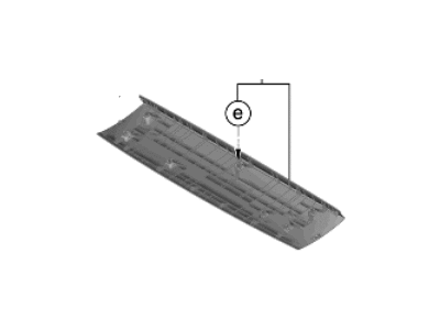 Kia 81720DW000WK TRIM ASSY-TAIL GATE