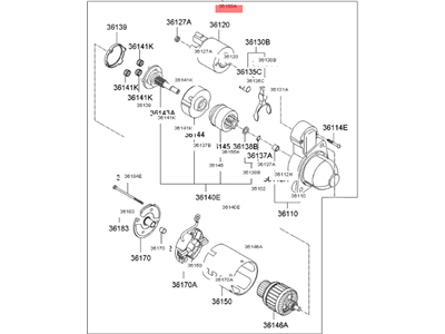 Kia 361002G000