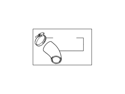 Kia 282882G200 Hose-I/COOLER Outlet