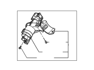 Kia 819102G000 Ignition Lock Cylinder