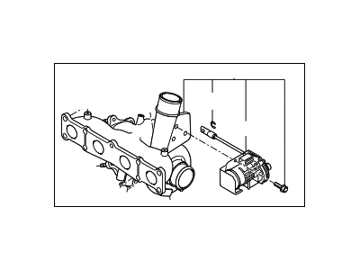 Kia Turbocharger - 282312G420