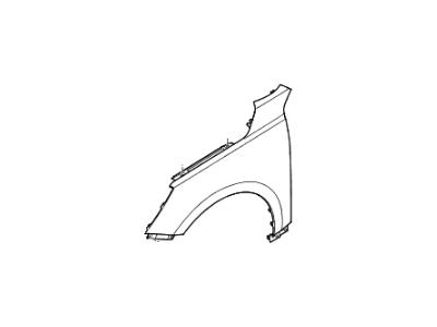 Kia 66321F6000 Panel-Fender,RH