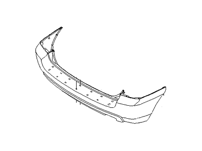 2010 Kia Sportage Bumper - 866111F000