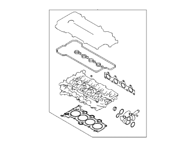 Kia 209202BK01 Gasket Kit-Engine OVEAUL