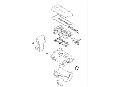 Kia 209102BK01 Gasket Kit-Engine OVEAUL