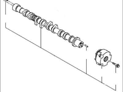 2010 Kia Rio Camshaft - 2420026704