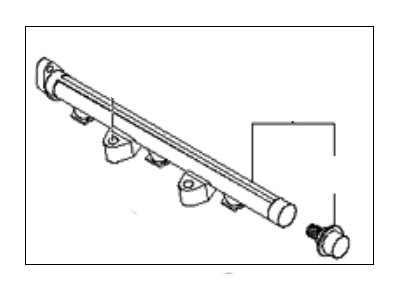 Kia Rondo Fuel Rail - 353043E220