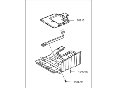 Kia 291303Q110 Panel-Side Cover,LH