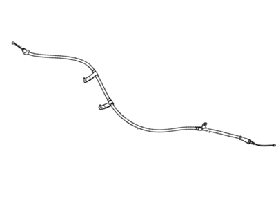 Kia 59760A7300 Cable Assembly-Parking Brake