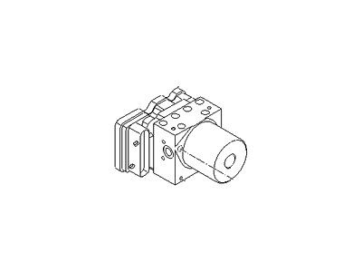 Kia 589202J150 Abs Brake Pump & Control Module