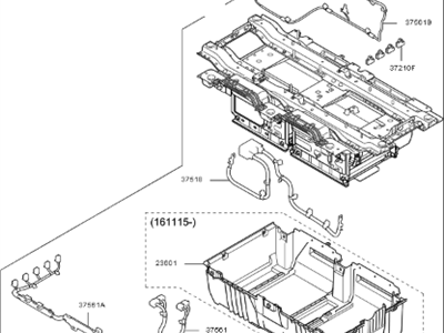 2016 Kia Optima Hybrid Car Batteries - 37510G0000