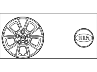 2011 Kia Soul Wheel Cover - 529602K400