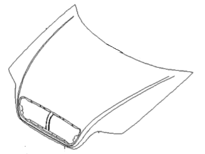 Kia Sedona Hood - 0K53Y52310