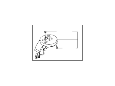 2008 Kia Optima Shift Indicator - 467502G300LW