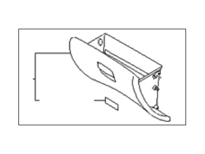 Kia 845101D310S8 Glove Box Assembly