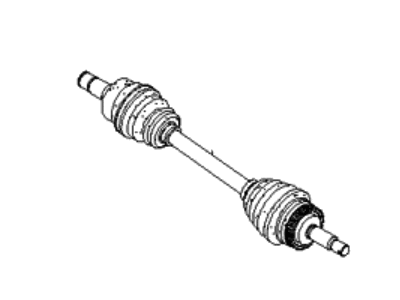 2005 Kia Sportage Axle Shaft - 495002E950